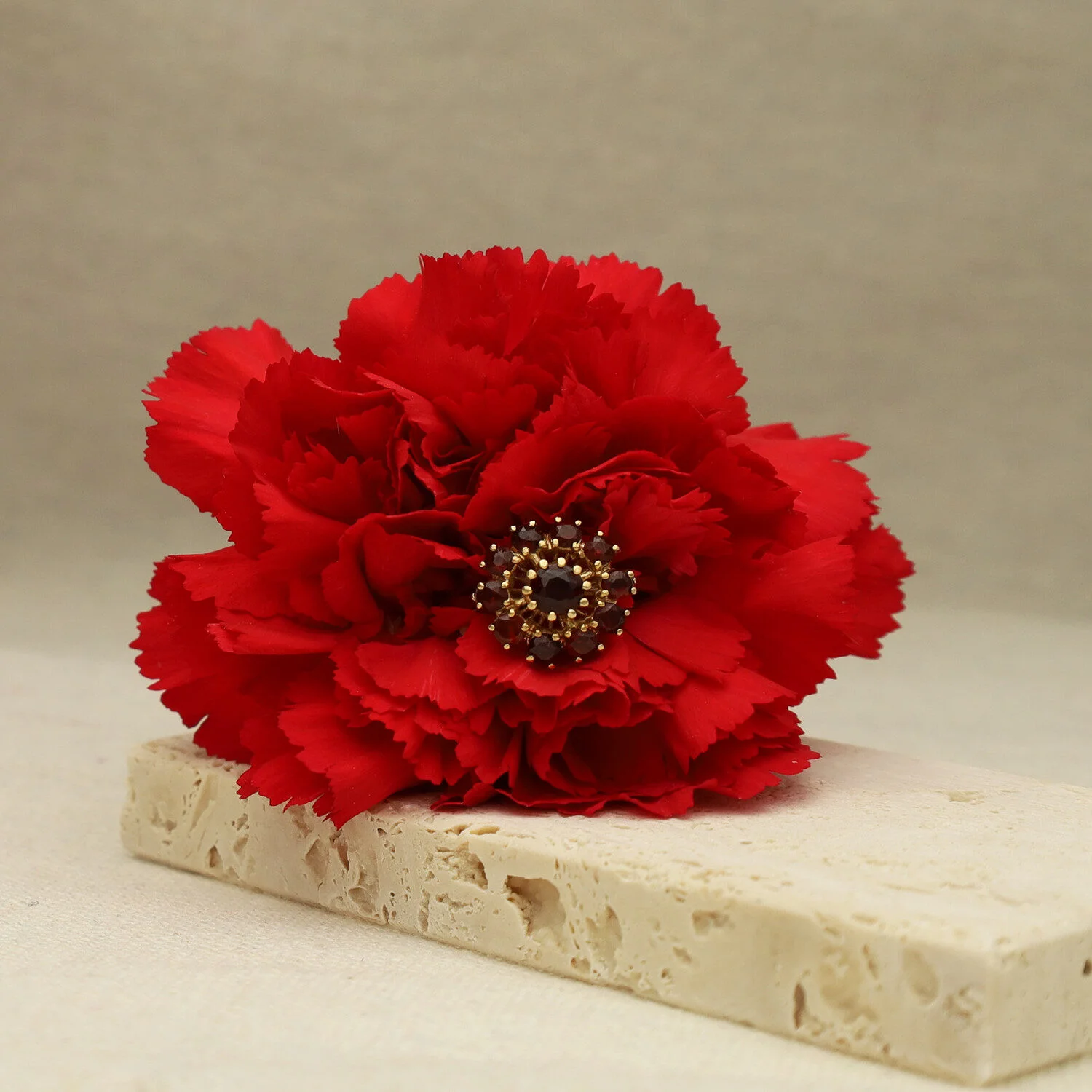 Sortija Flor Granate - Imagen 3