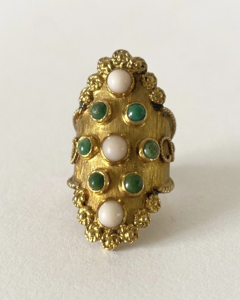 Anillo Contemporáneo Oro